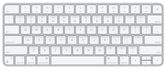 Apple Magic Keyboard 2, (Wireless) Silver (QWERTY English) (Renewed) front view with packaging